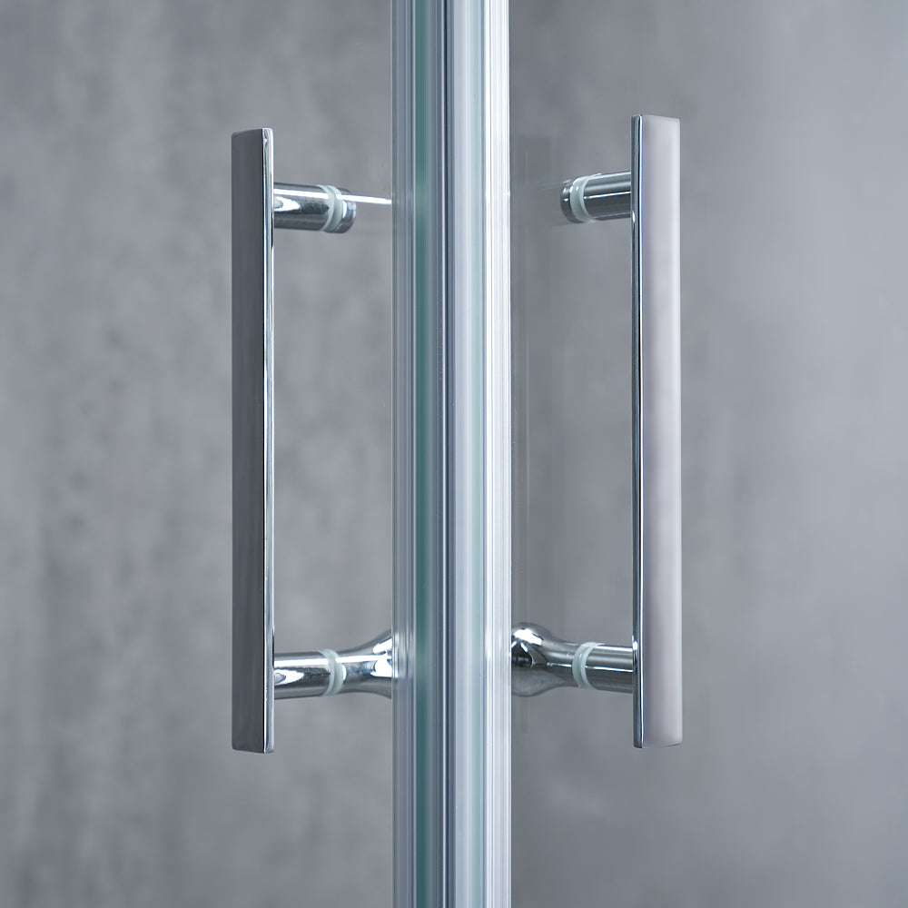Cabina de dus patrata ELEGANT sticla 6 mm Transparent