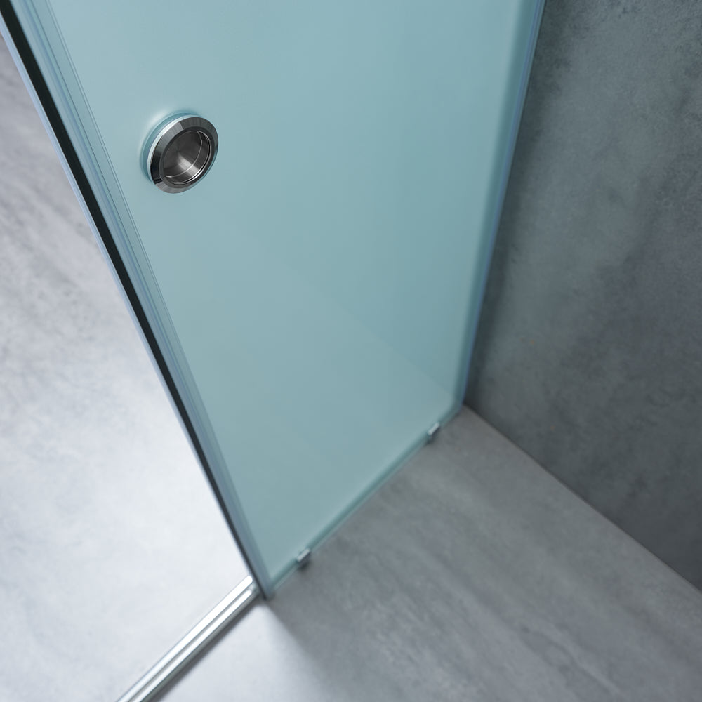 Usa de dus ELEGANT sticla 6 mm Mat