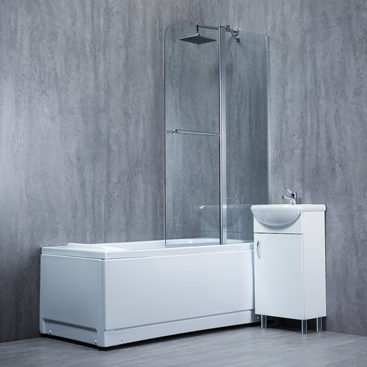 Paravan cadă Relax, batant, o piesă 6MM cu miner