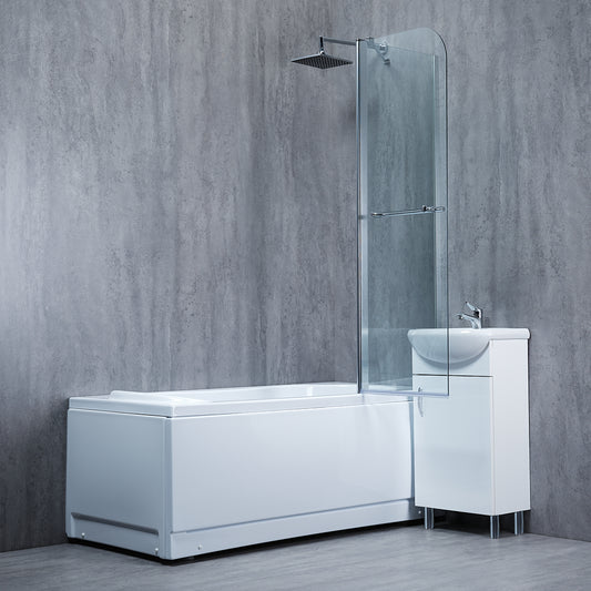 Paravan cadă Relax, batant, o piesă 6MM cu miner