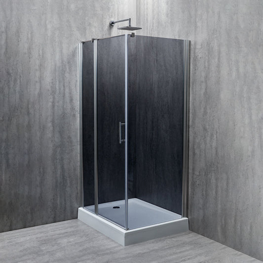 Cabină de duș dreptunghiulară Relax sticlă fumurie 6MM