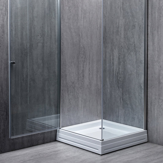 Cabină de duș pătrată Relax sticlă transparentă 6MM