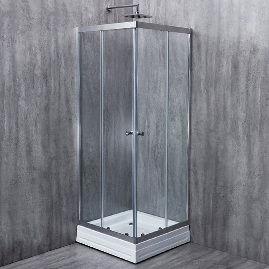 Cabina de dus patrata EUROPE sticla 6 mm Transparent