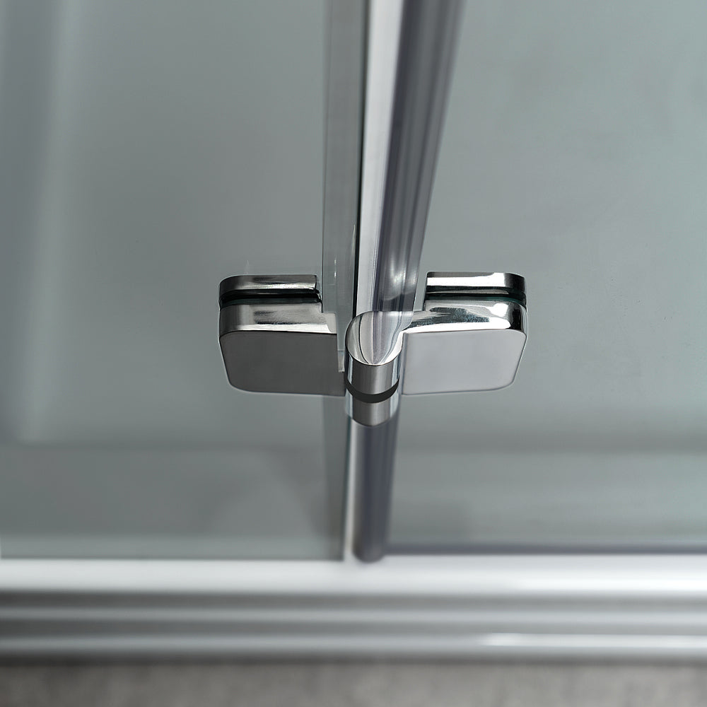 Cabină de duș pătrată Kubo sticlă fumuriu 6MM