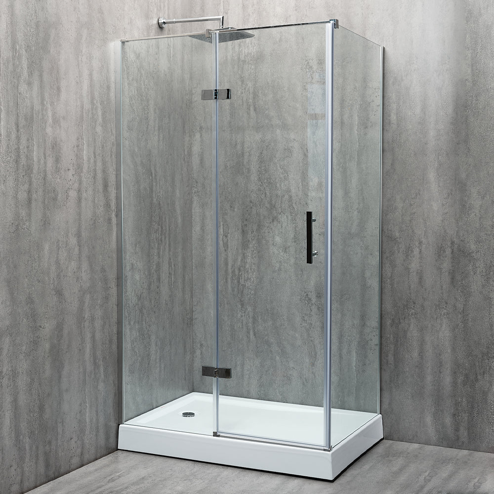 Cabină de duș dreptunghiulară Premio sticlă transparentă 8MM