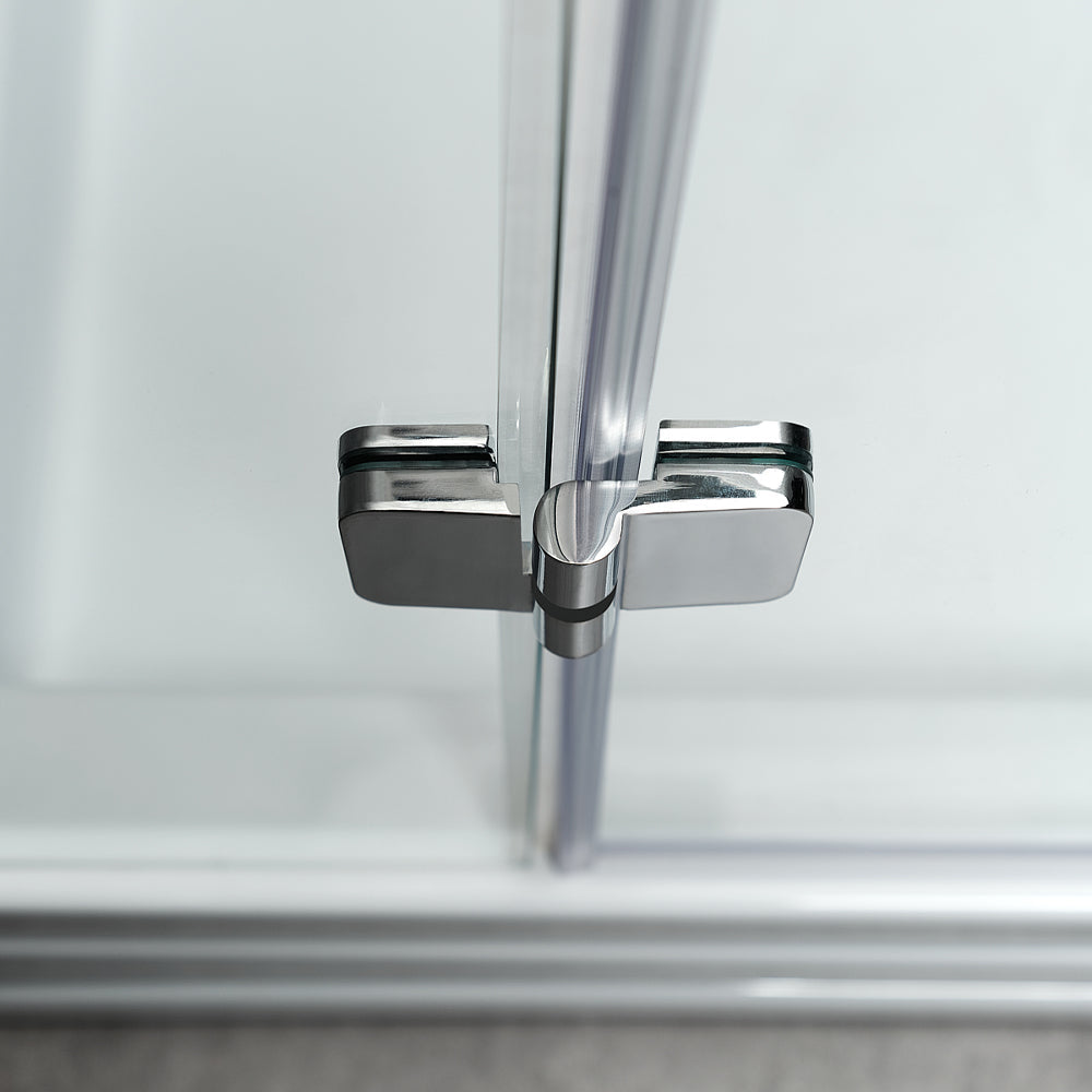 Cabină de duș pătrată Kubo sticlă transparentă 6MM