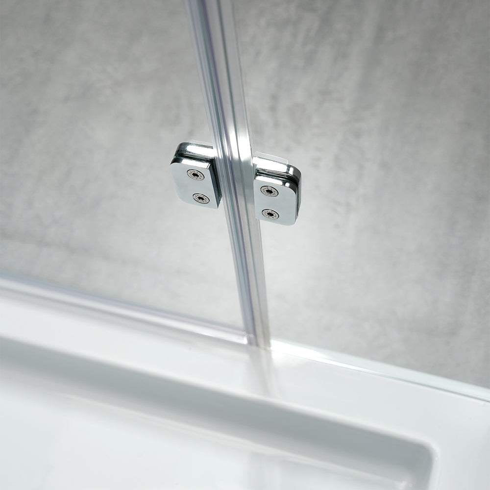 Cabină de duș pătrată Kubo sticlă transparentă 6MM