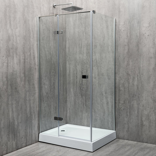 Cabină de duș dreptunghiulară Vigo sticlă transparentă 6MM