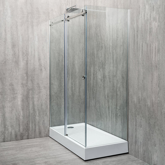 Cabină de duș dreptunghiulară Nova sticlă transparentă 8MM