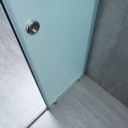 Usa de dus ELEGANT sticla 6 mm Mat