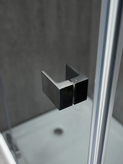 Cabină de duș dreptunghiulară Vigo sticlă fumurie 6MM