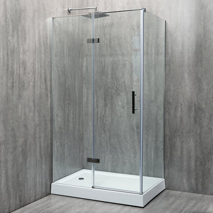 Cabină de duș dreptunghiulară Premio sticlă transparentă 8MM