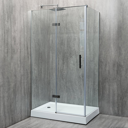 Cabină de duș dreptunghiulară Premio sticlă transparentă 8MM
